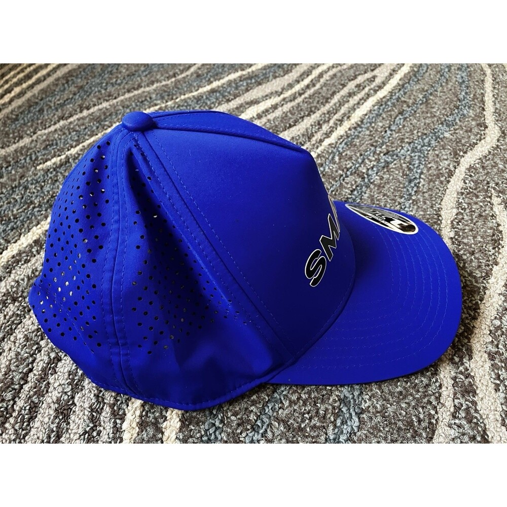SMASH Classic Team Hat O/S Cobalt Blue - Picture 4 of 7